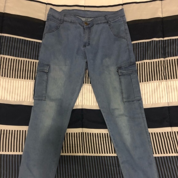 Unknown Other - Men's Jeans Ankle-Zip Jeans Size Medium